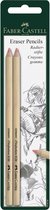 Faber-Castell gumpotlood - Perfection 7056 - 2 stuks op blister - FC-185698