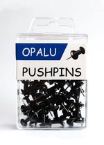 Opalu Push Pins Zwart 40 stuks