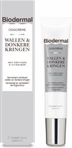 Biodermal Oogcrème Wallen & Donkere Kringen - Deze oogcreme vermindert zichtbaar wallen, donkere kringen rimpels en fijne lijntjes – wallen crème