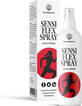 Sensipharm Sensi Flex Spray Extra Strong - Spierspray bij Spierpijn en Stijve Spieren in Rug, Nek, Schouders - Spierbalsem - Tijgerbalsem - Bij Rugpijn - 110 ml