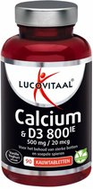 Lucovitaal Calcium 500mg + D3 20 mcg Kauwtabletten 90 kauwtabletten