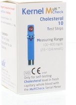 Testjezelf.nu -Multicheck Cholesterol Strips - 10 stuks - Cholesterol strips