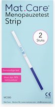 Mat Care Menopauzetest Strip - vruchtbaarheidstest vrouw - 2 stuks