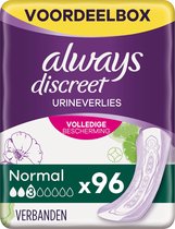 Always Discreet Incontinentieverbanden voor Urineverlies - Normal - 96 stuks