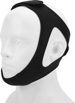 Supertarget anti-snurk - kinband - gezicht Brace - stop snurken - hoofdband tegen snurken - zwart