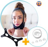 T&D - Antisnurk masker - inlc. 4 neusspreiders - Anti Snurk kinband Pro Max incl. Neusspreiders producten antisnurk - anti snurk kussen - Anti-Snurk Kinband