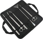 PROKING 5 in 1 RVS Aquarium Tank Waterplant Pincet Schaar Tool Set Aquariums & Vis Starter Kits