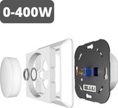 Proventa Universele Verlichting Dimmer - Geschikt voor LED, halogeen en gloeilampen  - 0-400W