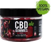 Dutch Hemp - CBD gummies - Vegan - full spectrum - 25 mg - cherry