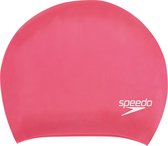 Speedo Long Hair Cap Unisex - Roze - One Size