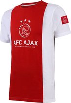 Ajax T-shirt Thuis - Katoen - 2022-2023 - Voetbalshirts Kinderen - Jongens en Meisjes - Sportshirts - Volwassenen - Heren en Dames-140
