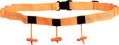 BTTLNS startnummerband | racebelt | riem voor je wedstrijdnummer | verstelbare startnummerband voor triathlon | startnummerband | Keeper 2.0 | oranje