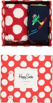 Happy Socks 2P Christmas Giftbox - Maat 36-40