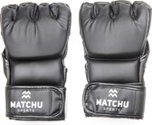 Matchu Sports - MMA handschoenen - Maat L - Zwart