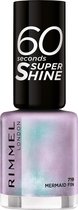 Rimmel London 60 Seconds Supershine nagellak - 719 Mermaid Fin