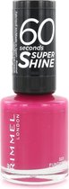 Rimmel London 60 seconds supershine Nagellak - 323 Funtime Fuchsia